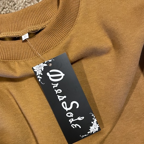 Cropped Brown Sweatshirt - Picture 4 of 4